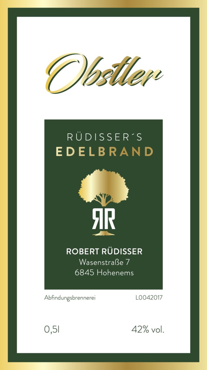 Obstler Edelbrand